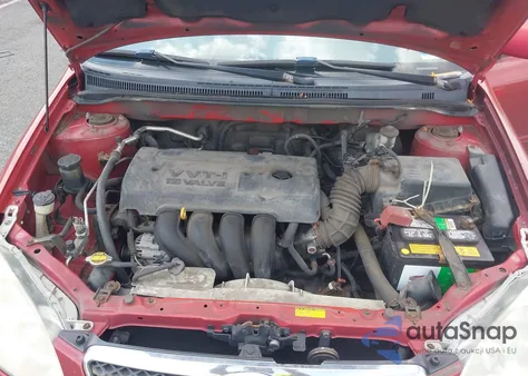 2008 Toyota Corolla Le из США, поврежденный, VIN 2T1BR32E98C937326